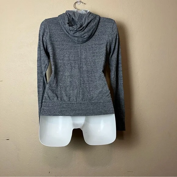 Nike women long sleeve gray hoodie‎ sweatshirt size M - Picture 5 of 9